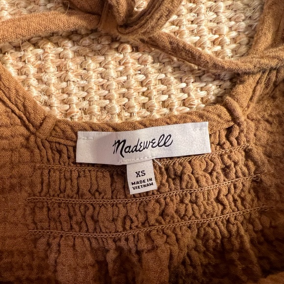 Yellow backless Madewell top - Picture 3 of 6